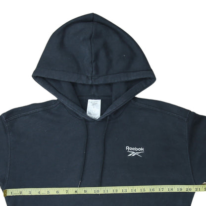Mens UK Size S Reebok Black Pullover Hoodie