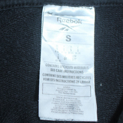 Mens UK Size S Reebok Black Pullover Hoodie