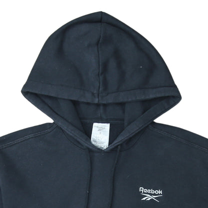 Mens UK Size S Reebok Black Pullover Hoodie