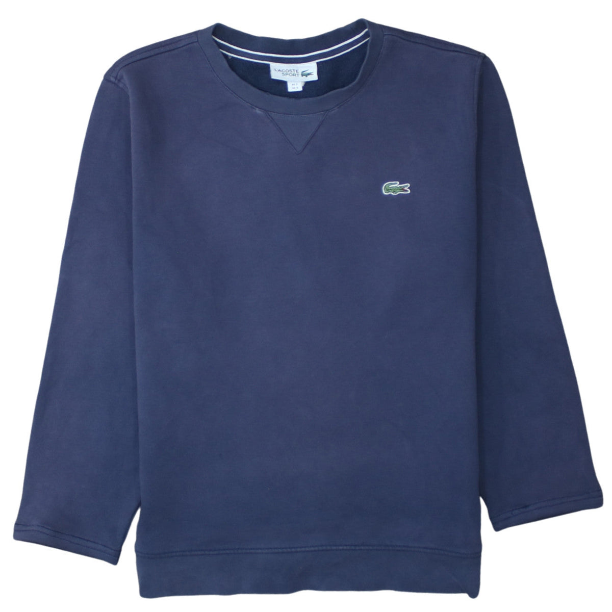 Mens UK Size S Lacoste Blue Pullover Sweatshirt