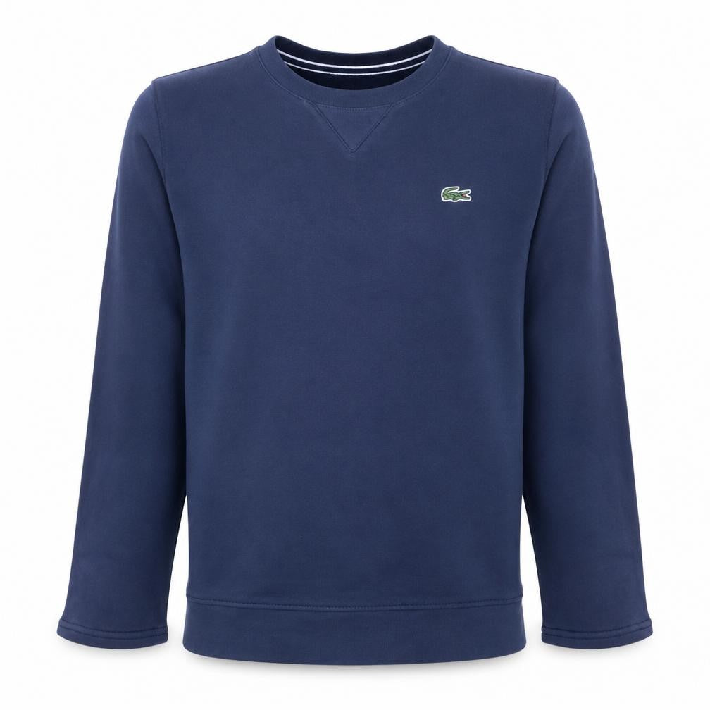 Mens UK Size S Lacoste Blue Pullover Sweatshirt