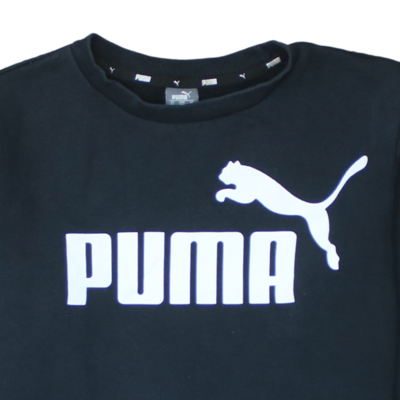 Womens UK Size XL PUMA Black Pullover Sweatshirt