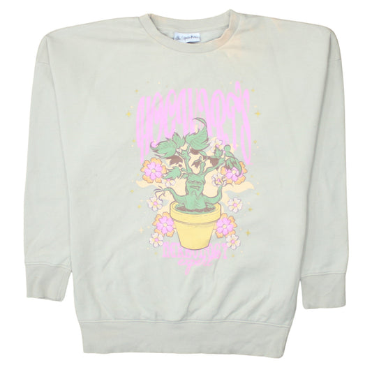Womens UK Size S George Beige Pullover Sweatshirt