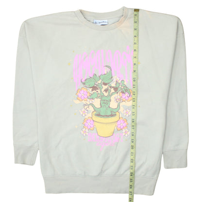Womens UK Size S George Beige Pullover Sweatshirt