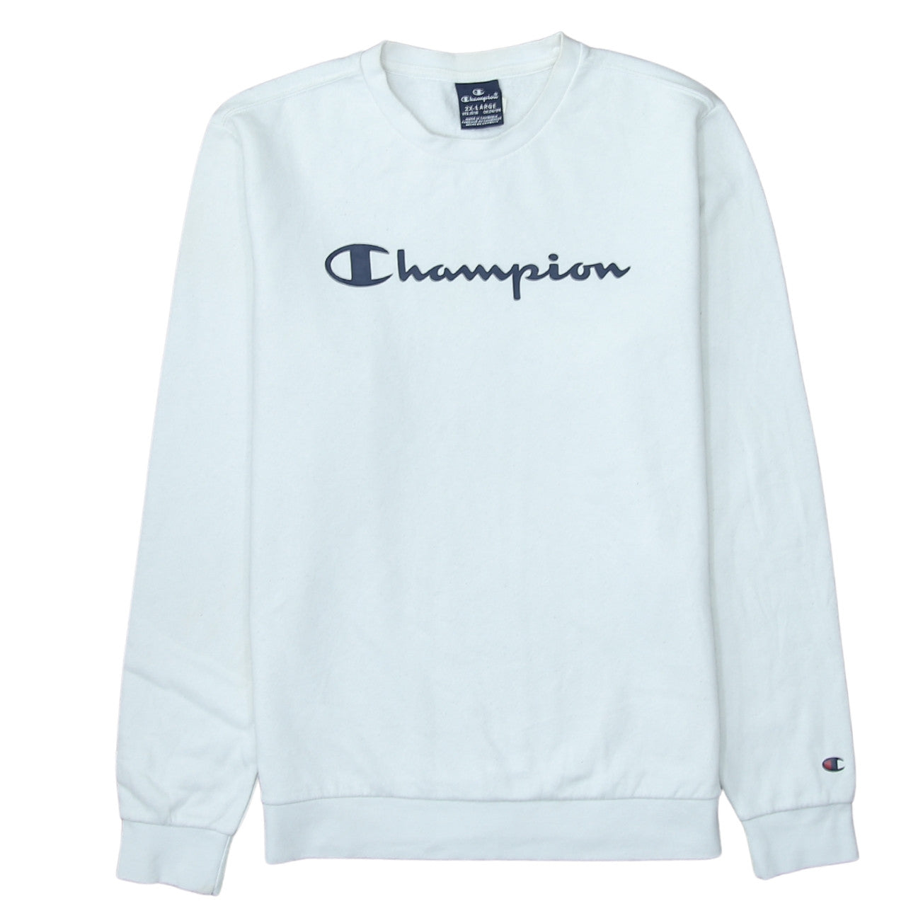 Boys UK Size 2XL Champion White Pullover Sweatshirt