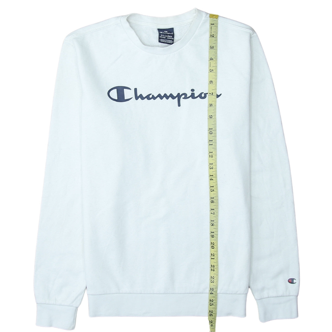 Boys UK Size 2XL Champion White Pullover Sweatshirt
