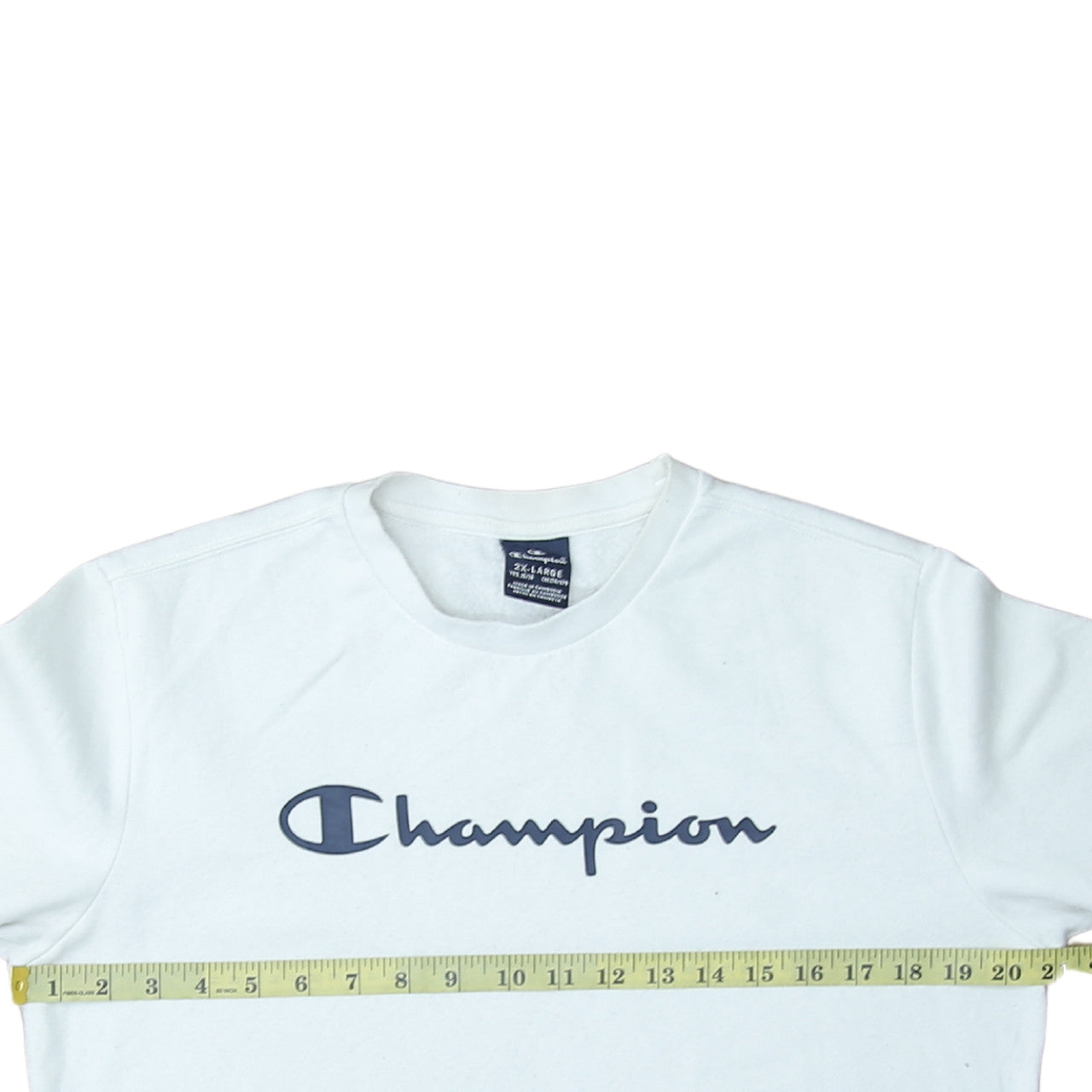 Boys UK Size 2XL Champion White Pullover Sweatshirt