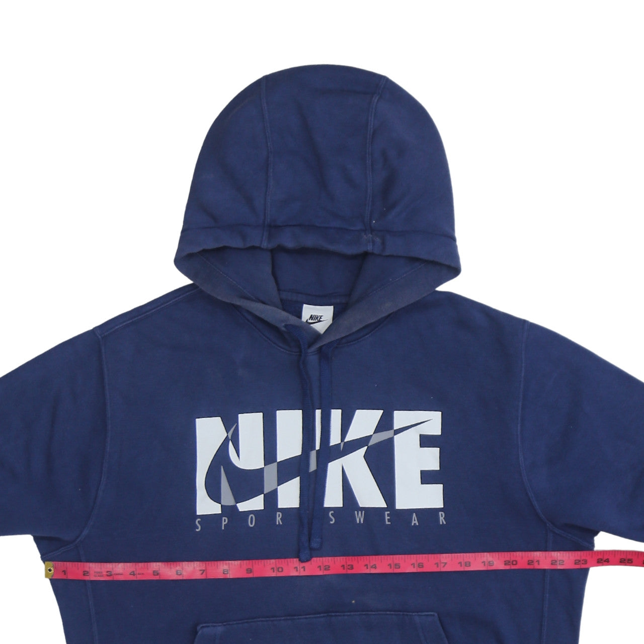 Mens UK Size M Nike Blue Pullover Hoodie
