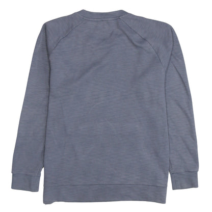 Mens UK Size L Nike Grey Pullover Sweatshirt