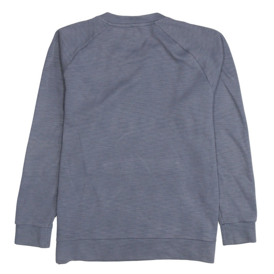 Mens UK Size L Nike Grey Pullover Sweatshirt