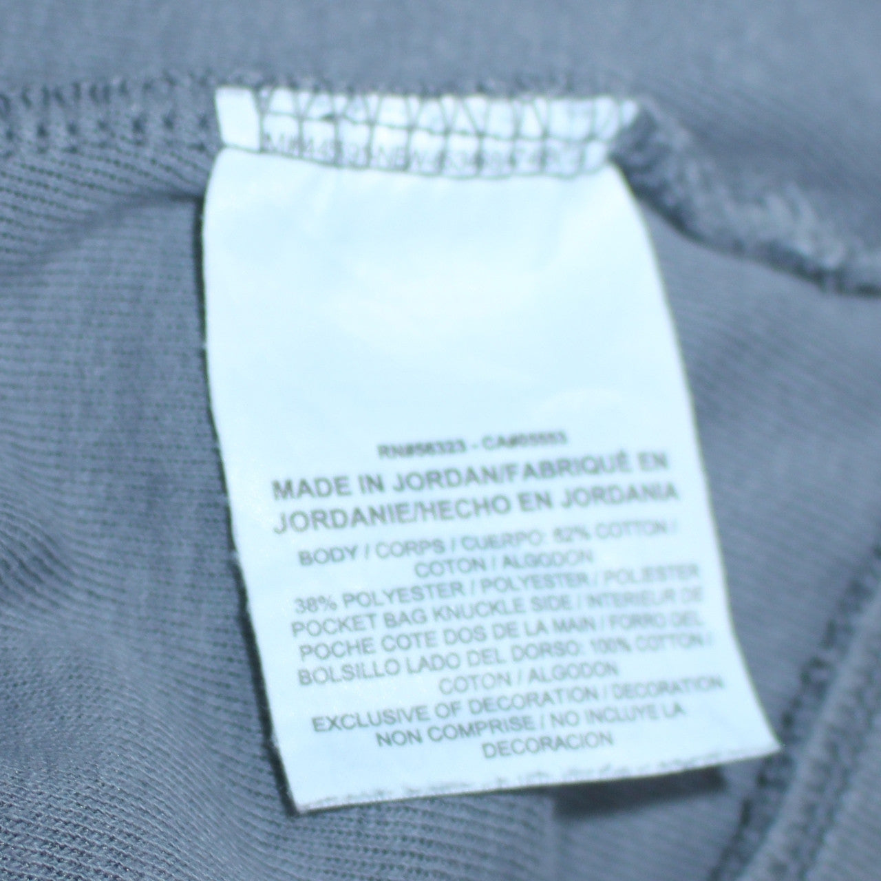 Mens UK Size L Nike Grey Pullover Sweatshirt