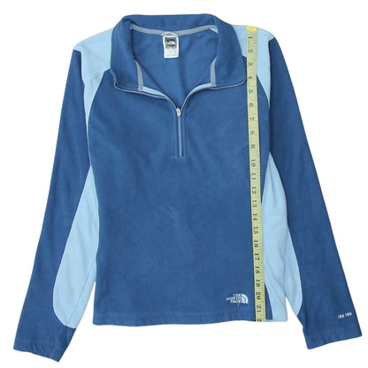 Womens UK Size L The North Face Blue Pullover Sweatshirt