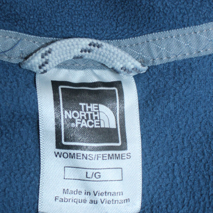 Womens UK Size L The North Face Blue Pullover Sweatshirt
