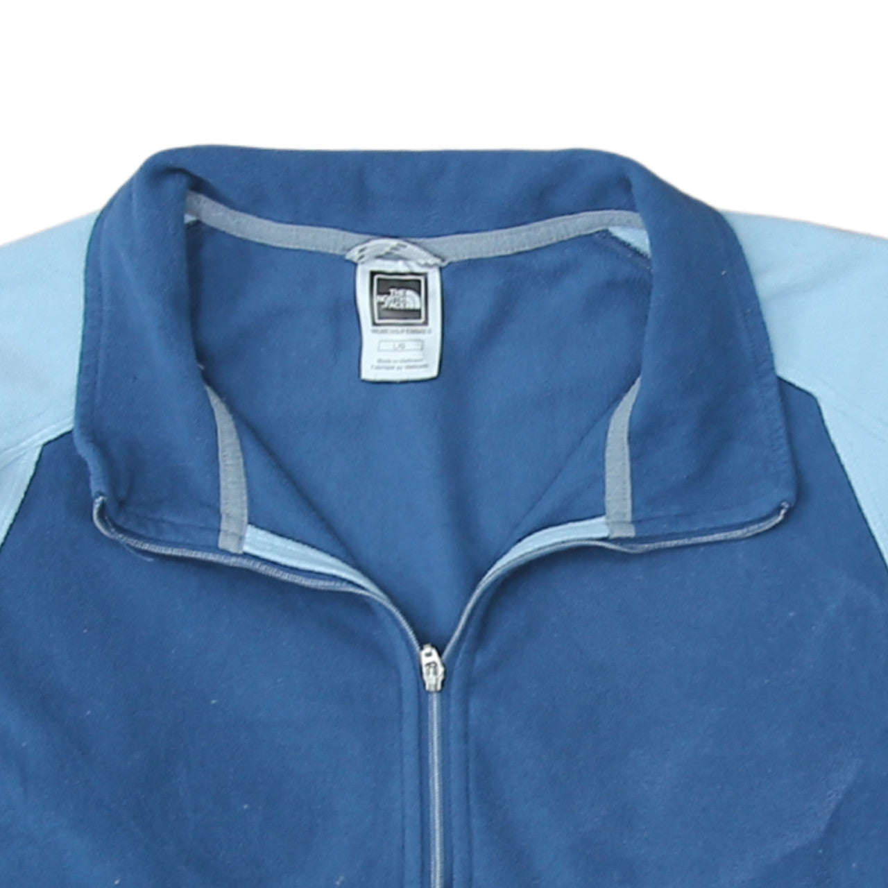 Womens UK Size L The North Face Blue Pullover Sweatshirt