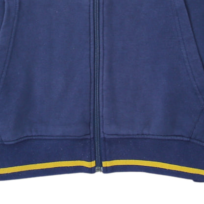Mens UK Size L FILA Blue Full Zip Hoodie