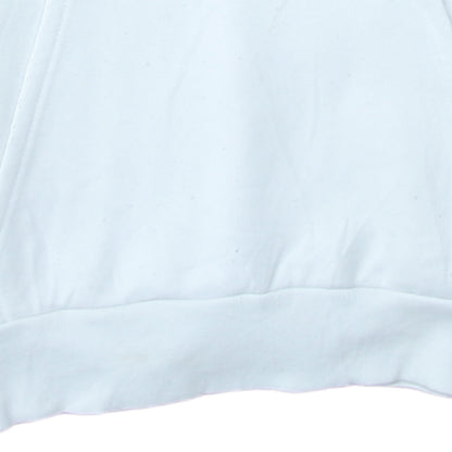 Mens UK Size L Primark White Pullover Hoodie