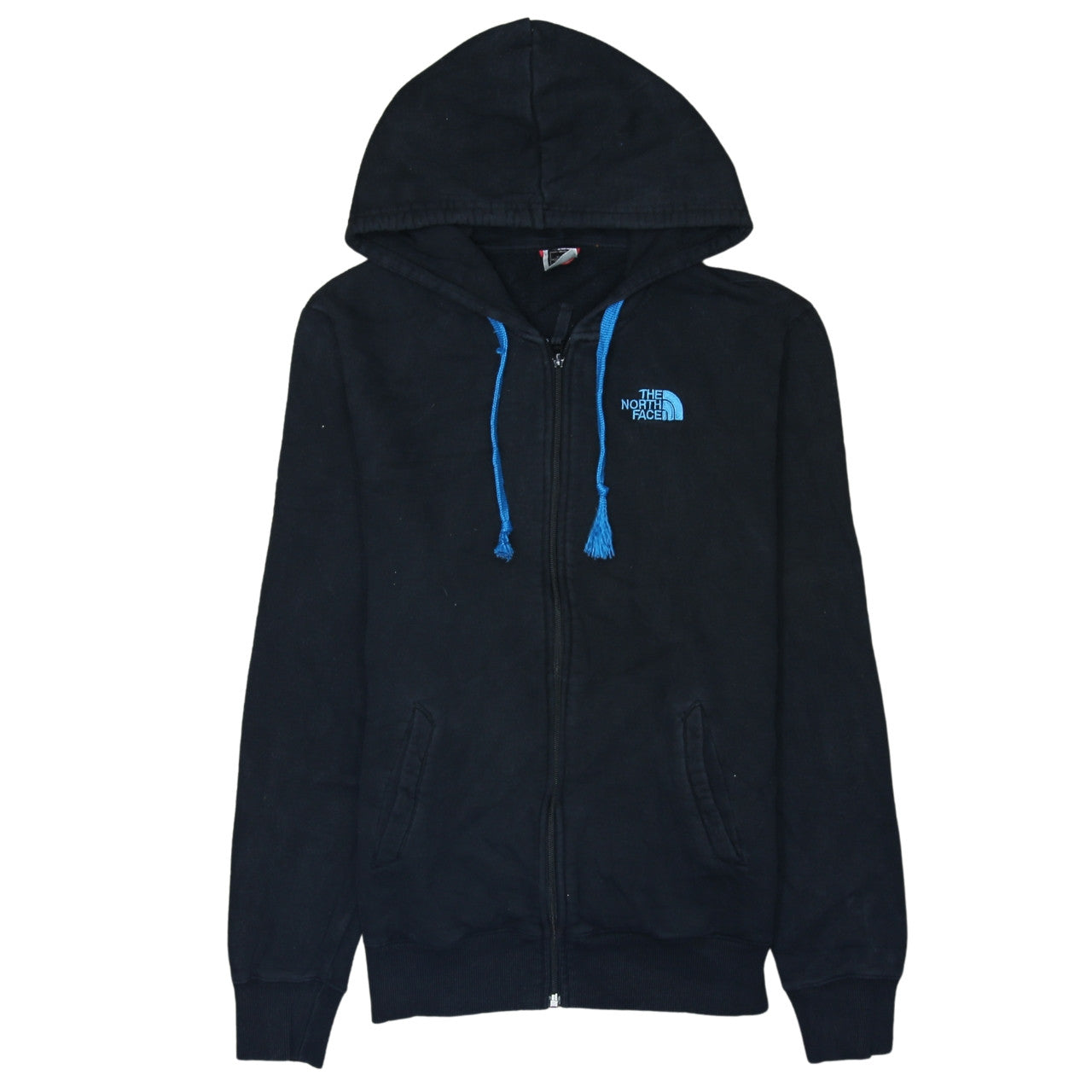 Mens UK Size S The North Face Black Full Zip Hoodie