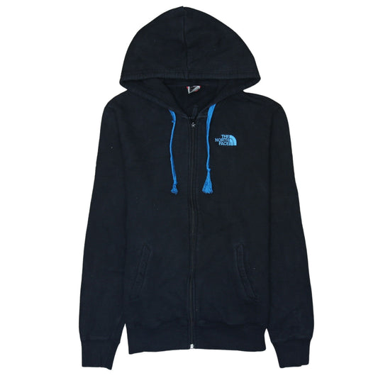Mens UK Size S The North Face Black Full Zip Hoodie