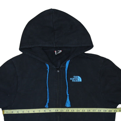 Mens UK Size S The North Face Black Full Zip Hoodie