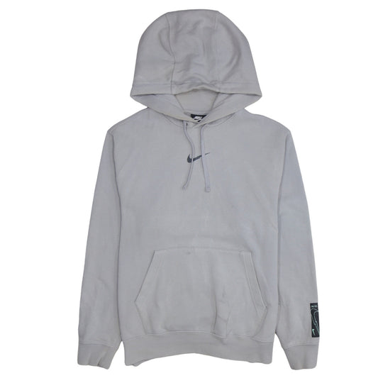 Mens UK Size S Nike Grey Pullover Hoodie
