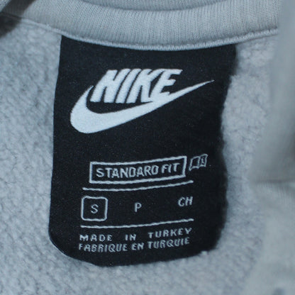 Mens UK Size S Nike Grey Pullover Hoodie
