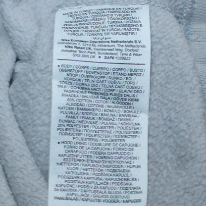 Mens UK Size S Nike Grey Pullover Hoodie