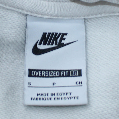 Womens UK Size S Nike White Pullover Sweatshirt