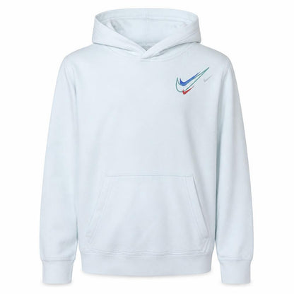 Boys UK Size XL Nike White Pullover Hoodie