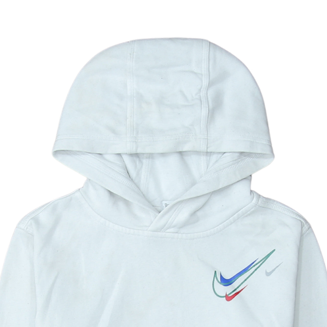 Boys UK Size XL Nike White Pullover Hoodie