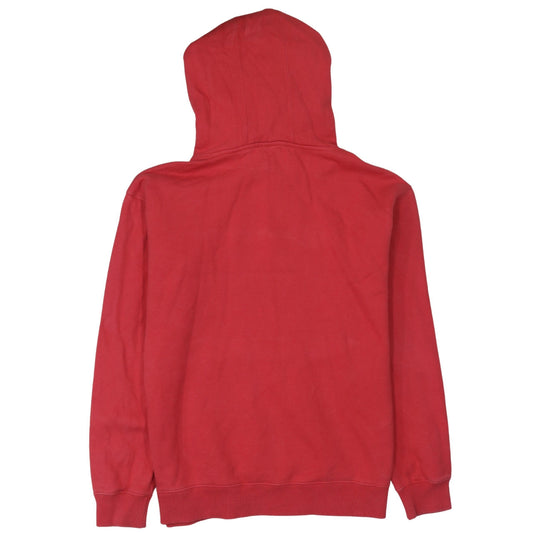 Mens UK Size M Champion Red Pullover Hoodie