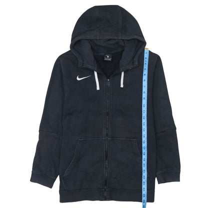 Mens UK Size L Nike Black Full Zip Hoodie