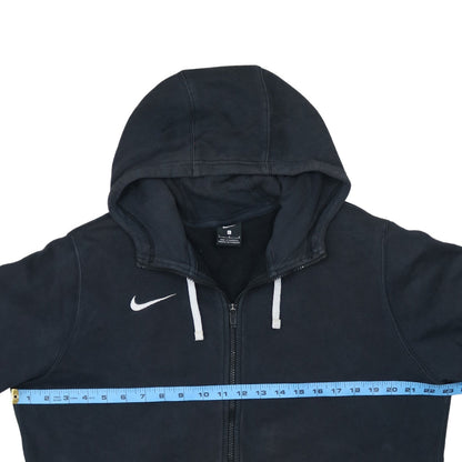 Mens UK Size L Nike Black Full Zip Hoodie