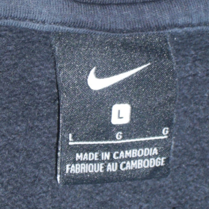 Mens UK Size L Nike Black Full Zip Hoodie