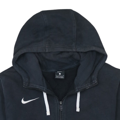 Mens UK Size L Nike Black Full Zip Hoodie