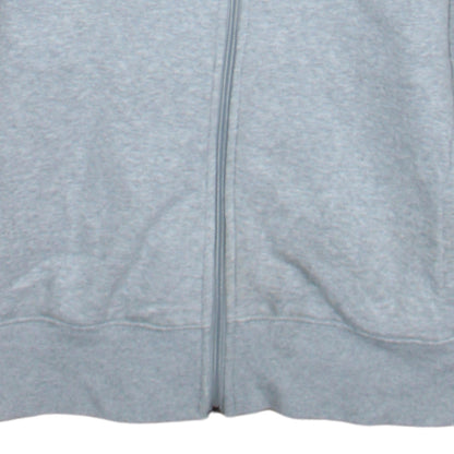 Womens UK Size 12 adidas Grey Full Zip Hoodie