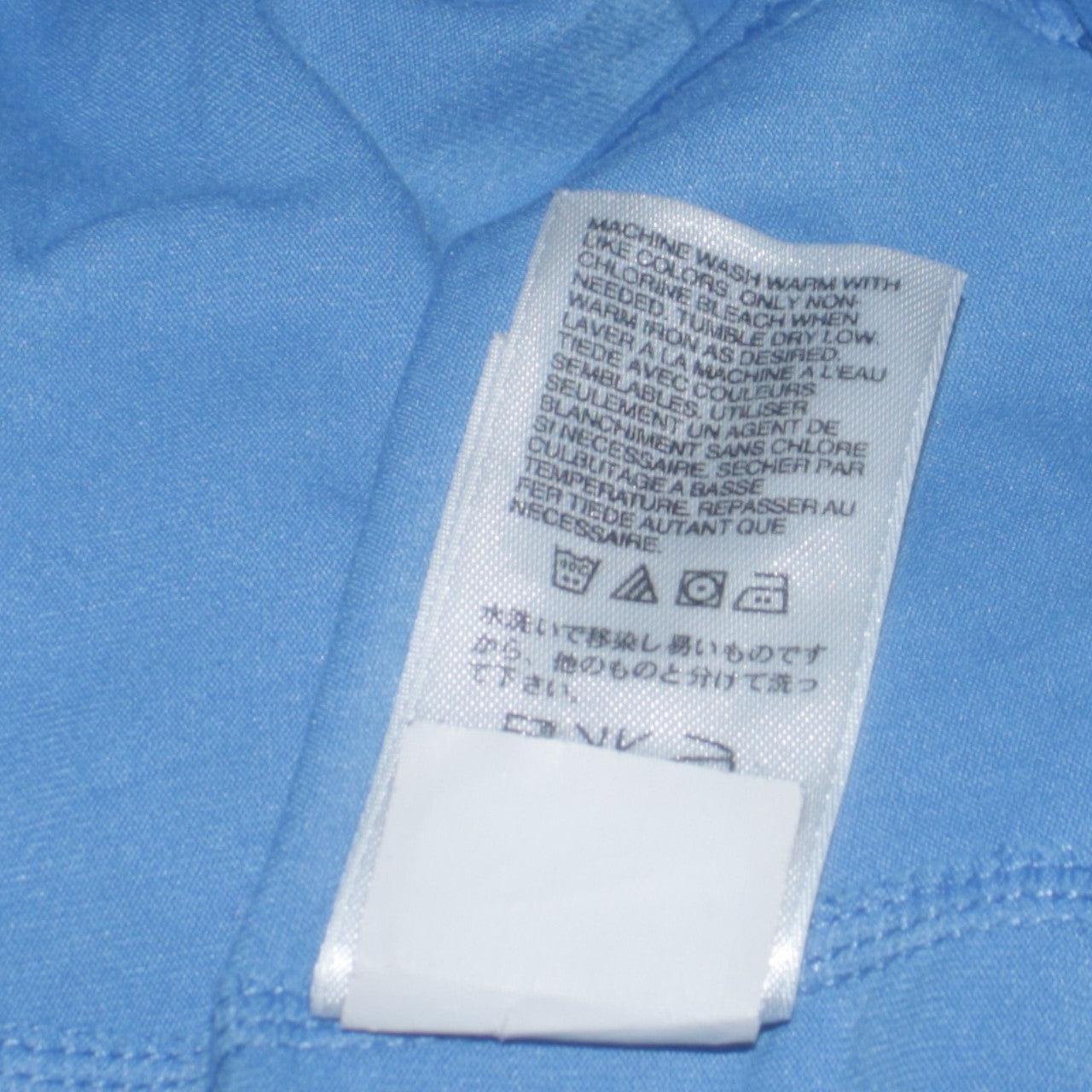 Womens UK Size S The North Face Blue Pullover Hoodie