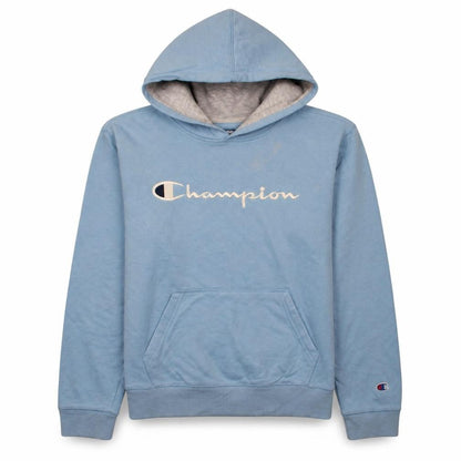 Womens UK Size XL Champion Blue Pullover Hoodie