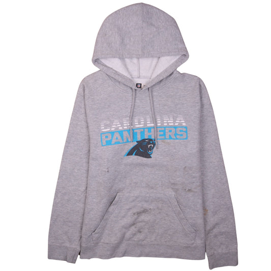 Mens UK Size L NFL Team Apparel Grey Pullover Hoodie