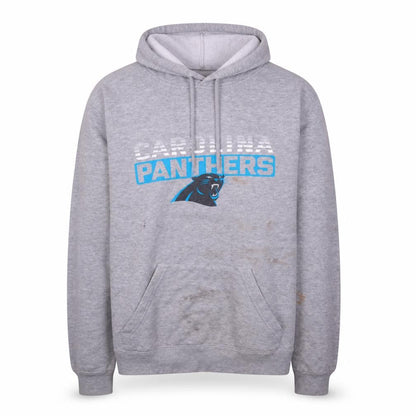 Mens UK Size L NFL Team Apparel Grey Pullover Hoodie