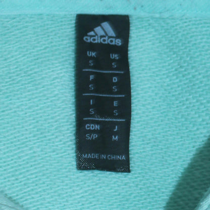 Mens UK Size S adidas Green Pullover Hoodie