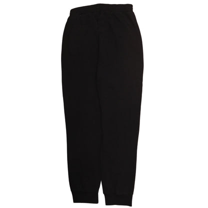 FILA Boys Black Jogger Trousers 13-15 Years Fleece Activewear Pants