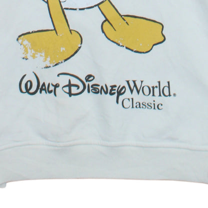 Womens UK Size 10/12 Disney White Pullover Hoodie