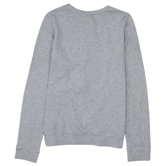 Womens UK Size S Calvin Klein Grey Pullover Sweatshirt