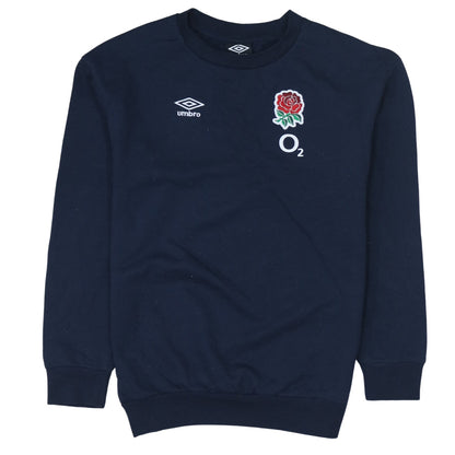 Boys UK Size 158 Umbro Blue Pullover Sweatshirt