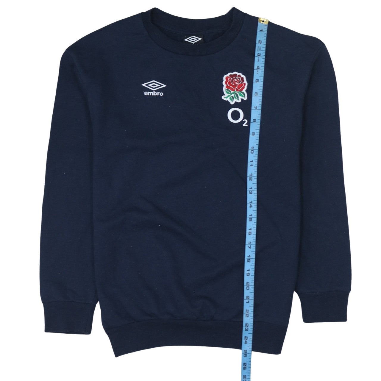Boys UK Size 158 Umbro Blue Pullover Sweatshirt