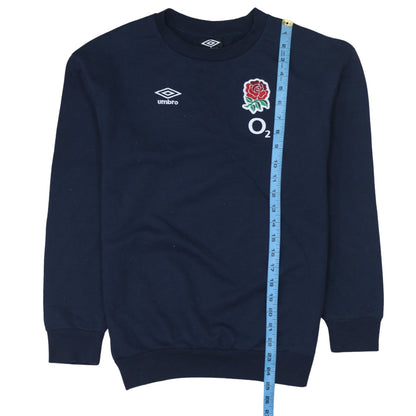 Boys UK Size 158 Umbro Blue Pullover Sweatshirt