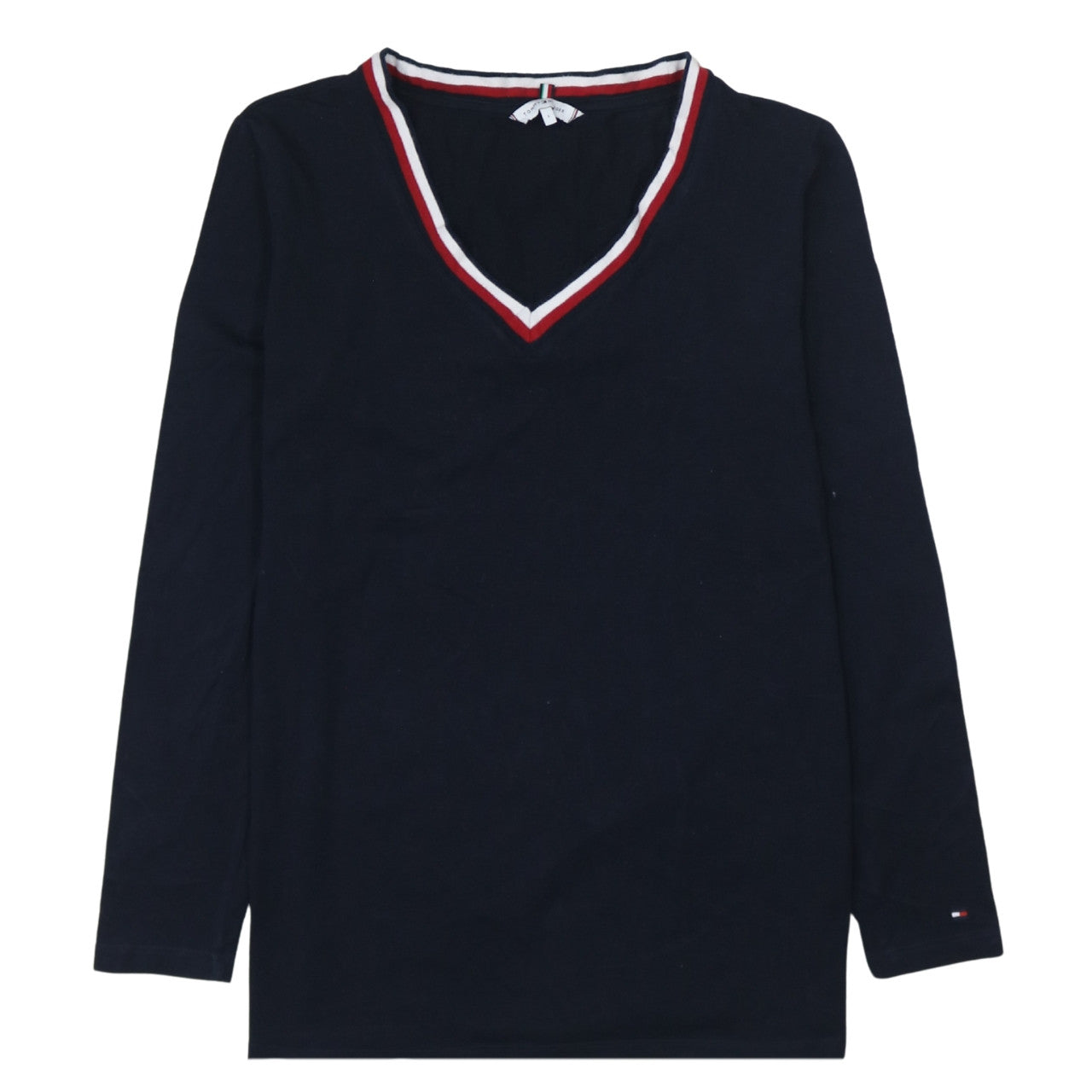 Mens UK Size L Tommy Hilfiger Blue Pullover Sweatshirt