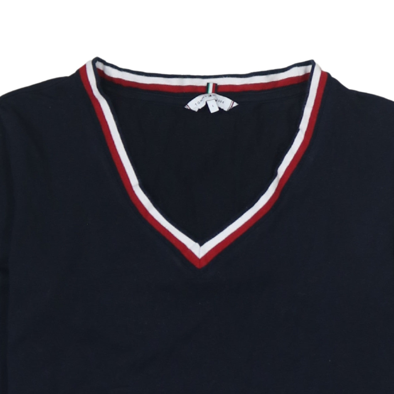 Mens UK Size L Tommy Hilfiger Blue Pullover Sweatshirt