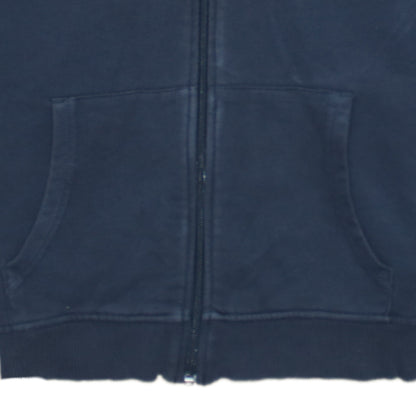 Nike Boys Navy Blue Full Zip Hoodie Size 10-12 Years Sportswear Logo