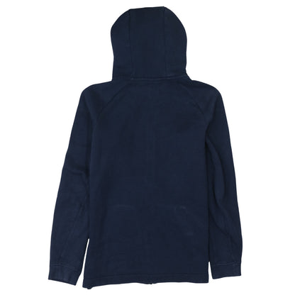 Mens UK Size M Nike Blue Full Zip Hoodie